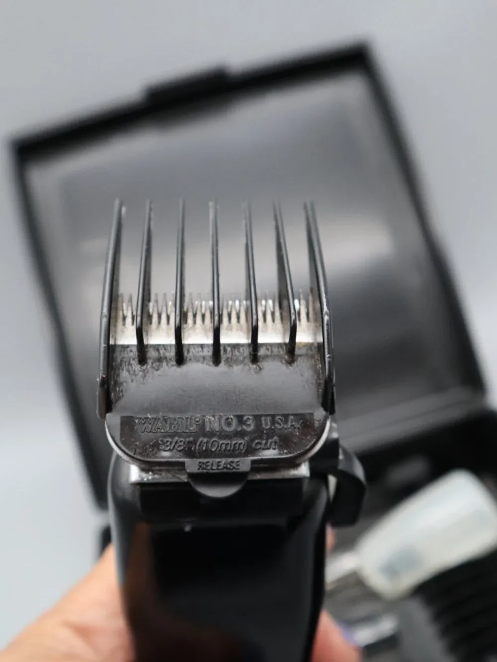 Wahl Adjustable Clippers MC2 w/ Accessories, Scissors, & Hard Carrying Case